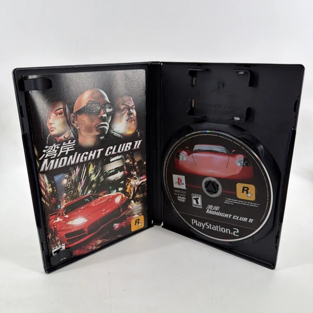 Midnight Club 2 II - Sony PlayStation 2 PS2 Complete - Nice